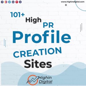 List of 101+ High PR Profile Creation Sites for SEO 2021